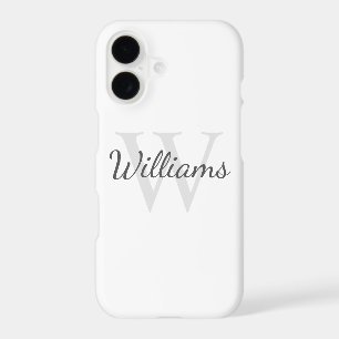 Classic Personalised Monogram and Name