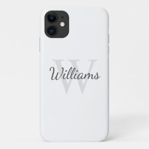 Classic Personalised Monogram and Name Case-Mate iPhone Case