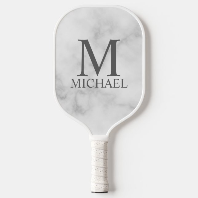 Classic Personalised Monogram and Name Pickleball  Paddle (Front)
