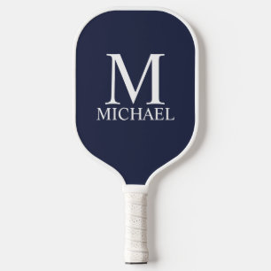 Classic Personalised Monogram and Name Pickleball Paddle