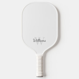 Classic Personalised Monogram and Name Pickleball Paddle