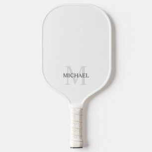 Classic Personalised Monogram and Name Pickleball Paddle
