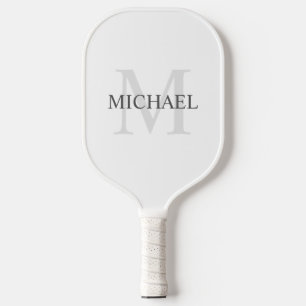 Classic Personalised Monogram and Name Pickleball Paddle