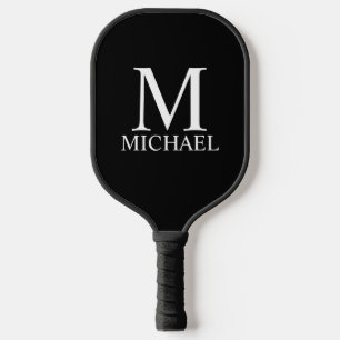 Classic Personalised Monogram and Name Pickleball Pickleball Paddle