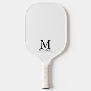 Classic Personalised Monogram and Name Pickleball  Pickleball Paddle