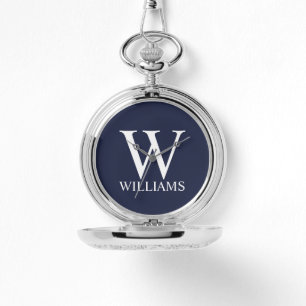 Classic Personalised Monogram and Name Watch
