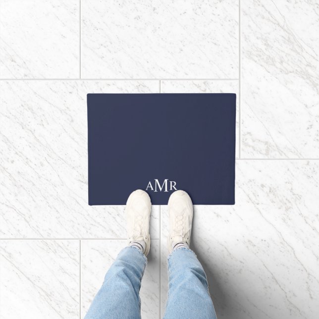 Classic Personalised Monogram Doormat (Indoor)