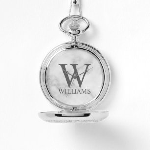 Classic Personalized Monogram and Name Watch