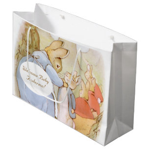 Classic Peter Rabbit Baby Shower Large Gift Bag