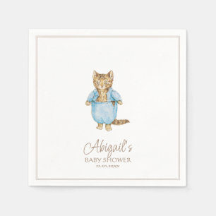 Classic Peter the Rabbit Baby Shower Napkin
