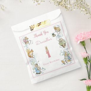 Classic Peter the Rabbit Beatrix Potter Birthday  Favour Bags