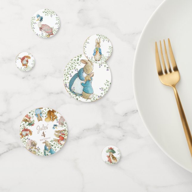 Classic Peter the Rabbit Birthday Confetti (Group)