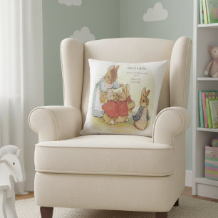 Classic Peter the Rabbit Throw Pillow