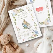 Classic Peter the Rabbit Twins Baby Shower