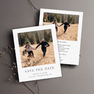 Classic Photo Budget Save the Date
