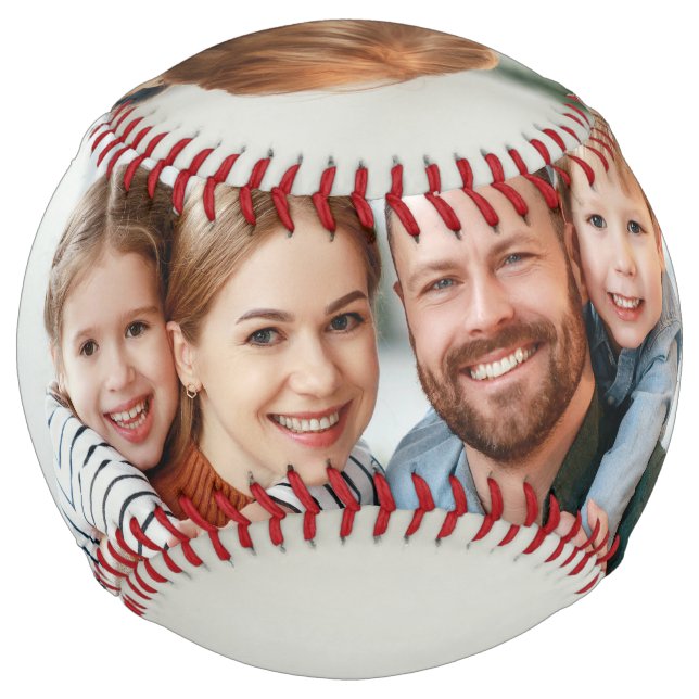 Classic Photo Collage Softball (Front)