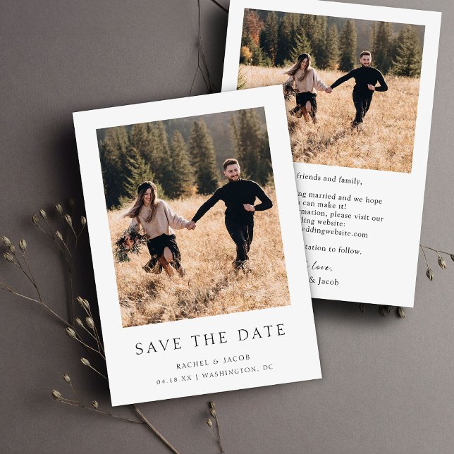 Classic Photo Save the Date (Creator Uploaded)