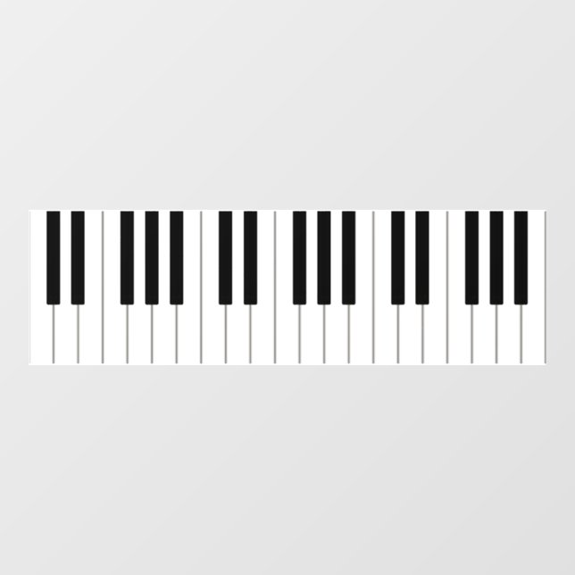 Classic Piano Keys Musical Seamless Tile (Sheet)