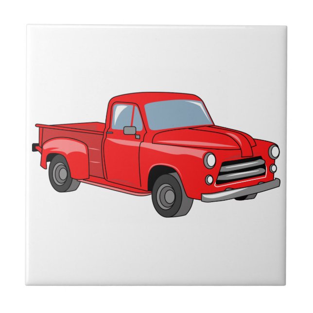 Classic Pickup Truck Tile (Front)