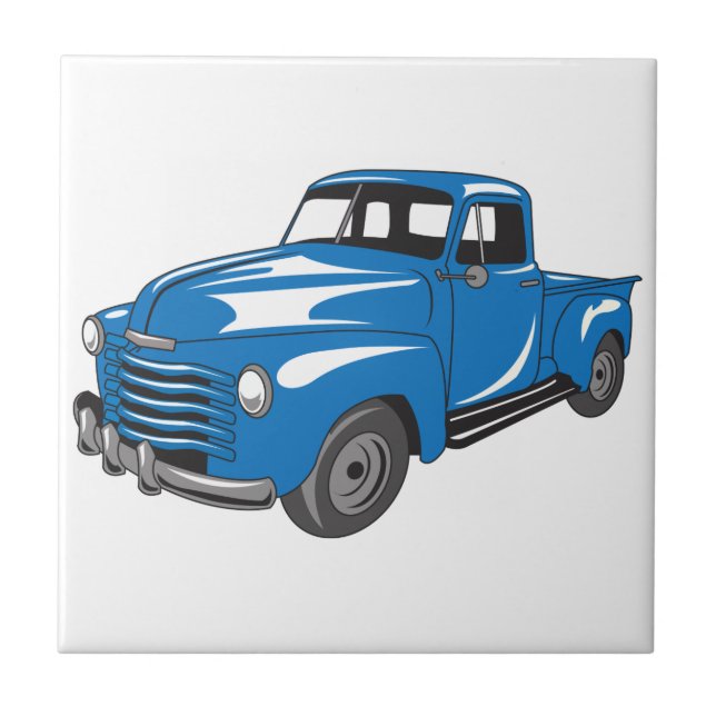 Classic Pickup Truck Tile (Front)