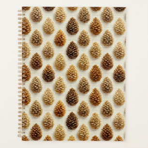 Classic Pinecone Winter Pattern Planner