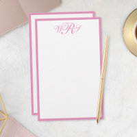 Classic Pink Monogram