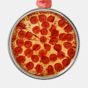 classic pizza lover metal tree decoration