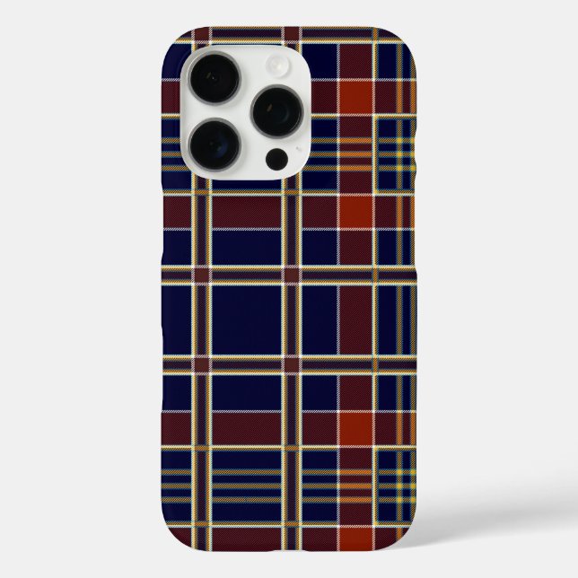 Classic Plaid Case-Mate iPhone Case (Back)