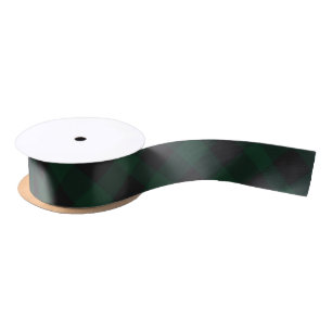 Classic plaid modern plaid pattern satin ribbon