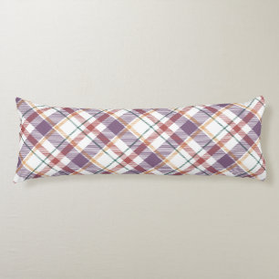 Classic Plaid Pattern Body Cushion