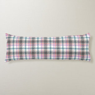 Classic Plaid Pattern Body Cushion