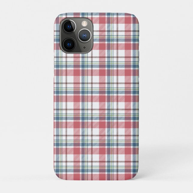 Classic Plaid Pattern Case-Mate iPhone Case (Back)