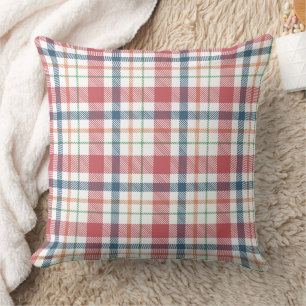 Classic Plaid Pattern Cushion