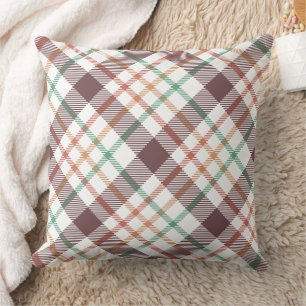 Classic Plaid Pattern Cushion