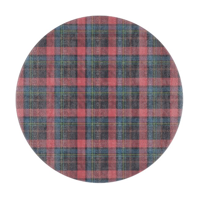 Classic Plaid Pattern Cutting Board (Front)