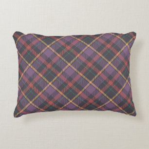 Classic Plaid Pattern Decorative Cushion