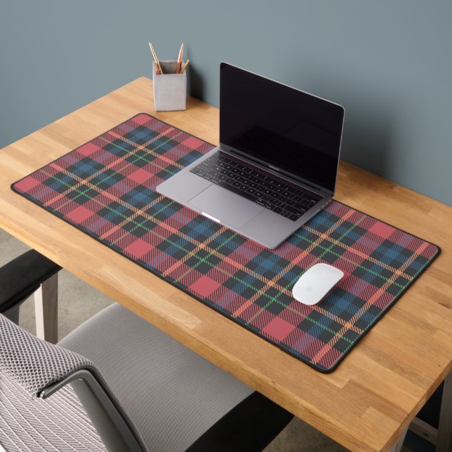Classic Plaid Pattern Desk Mat (Office 2)