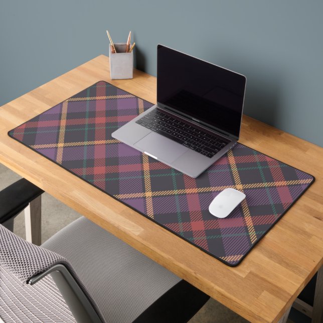 Classic Plaid Pattern Desk Mat (Office 2)