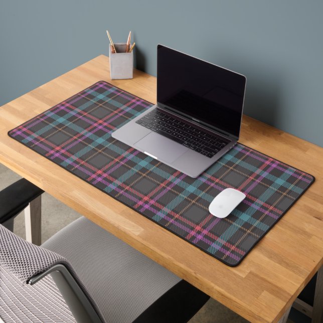 Classic Plaid Pattern Desk Mat (Office 2)