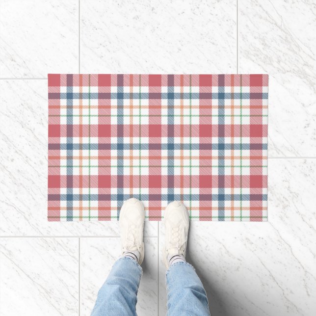 Classic Plaid Pattern Doormat (Indoor)