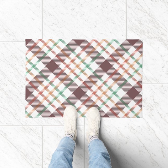 Classic Plaid Pattern Doormat (Indoor)