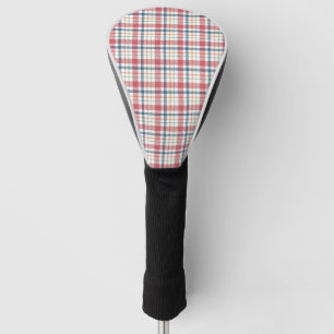 Classic Plaid Pattern Golf Head Cover