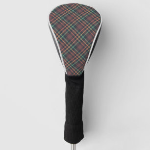 Classic Plaid Pattern Golf Head Cover