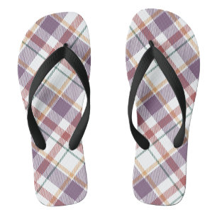 Classic Plaid Pattern Jandals