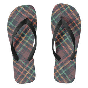 Classic Plaid Pattern Jandals