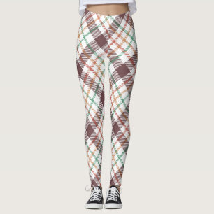 Classic Plaid Pattern Leggings
