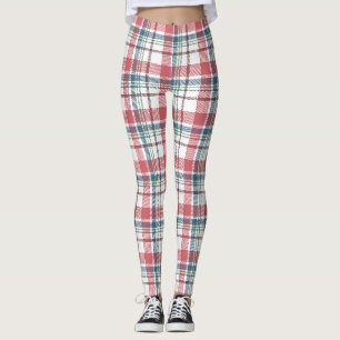 Classic Plaid Pattern Leggings