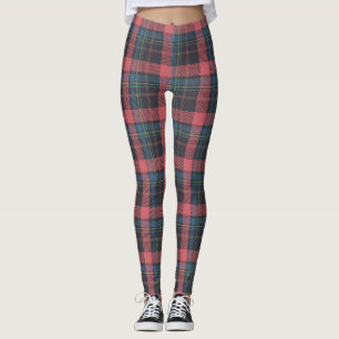 Classic Plaid Pattern Leggings