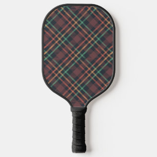 Classic Plaid Pattern Pickleball Paddle
