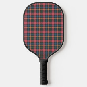 Classic Plaid Pattern Pickleball Paddle